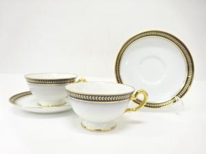 OKURA　オークラ　ゴールドウィング　カップ＆ソーサーペア　洋食器
